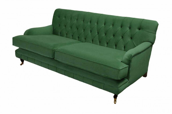 Chesterfield 3 miejsce do siedzenia Designerska Sofa Couch Podkładka Luksusowe Kanapy Włókiennicze