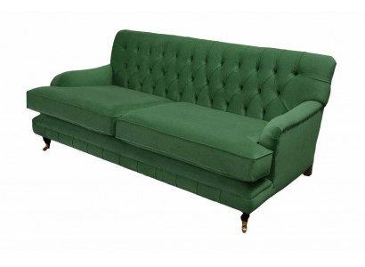 Chesterfield 3 miejsce do siedzenia Designerska Sofa Couch Podkładka Luksusowe Kanapy Włókiennicze