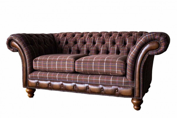 Chesterfield dwumiejscowe Meble 2 miejsce do siedzenia Sofa Kanapa Podkładka Lounge Couches