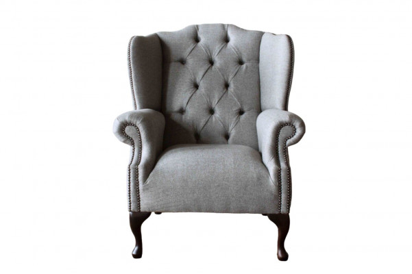 Luksusowa Podkładka Classic Chesterfield Fotel EarsFotel Jednomiejscowy Nowość