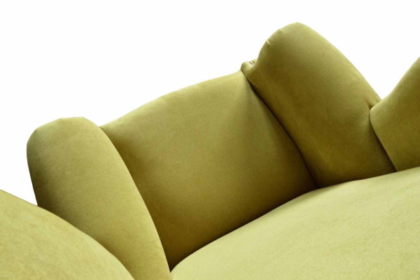 Fotel Włókienniczy Materiał EarsFotel Meble Nowy Salon Nowoczesny Luksusowy Design