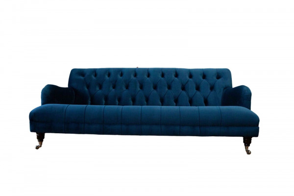 Chesterfield Design Luxury Podkładka Sofa Kanapa Siedziba Ustaw Włókienniczy Nowość