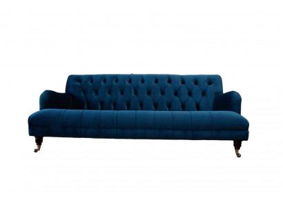 Chesterfield Design Luxury Podkładka Sofa Kanapa Siedziba Ustaw Włókienniczy Nowość