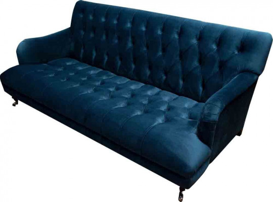 Chesterfield Design Luxury Podkładka Sofa Kanapa Siedziba Ustaw Włókienniczy Nowość