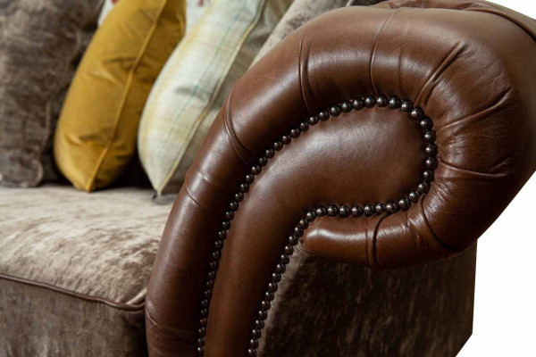 Sofa 2 miejsce do siedzenia Klasyczne kanapy Chesterfield Podkładka dwumiejscowa Siedziba