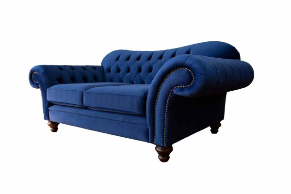 Sofy Chesterfield Design Sofa 2 miejsce do siedzenia Couch Luxury Classic Włókienniczy