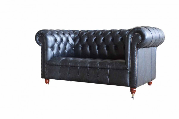 Klasyczny Design Chesterfield Luksusowa Podkładka Sofa Kanapa Siedziba Ustawić Skórę Nowość