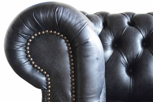 Klasyczny Design Chesterfield Luksusowa Podkładka Sofa Kanapa Siedziba Ustawić Skórę Nowość
