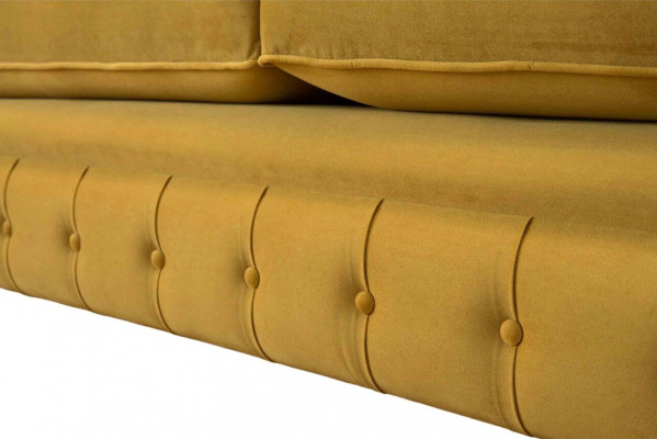 Sofa trzyosobowa 3 miejsce do siedzenia Sofy Podkładka Meble Kanapy Chesterfield Nowość