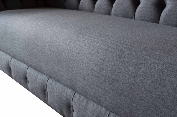 Chesterfield Sofa 3 miejsce do siedzenia Sofa Podkładka Luksusowe Włókiennicze Kanapy Sofy