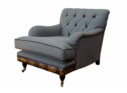 Fotel uszyFotel miejsce siedzące Materiał Luksusowy Salon Klasyczny Chesterfield