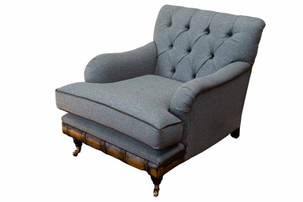 Fotel uszyFotel miejsce siedzące Materiał Luksusowy Salon Klasyczny Chesterfield