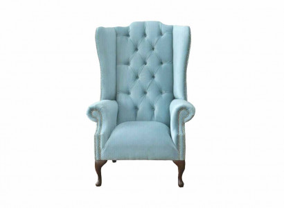 Baby Blue EarsFotel Fotel Design Podkładka Sofa Kanapa Chesterfield Włókienniczy Nowość