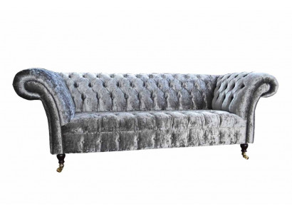 Design Chesterfield Sofa 3 miejsce do siedzenia Sofa Podkładka Sofy Salon Big XXL