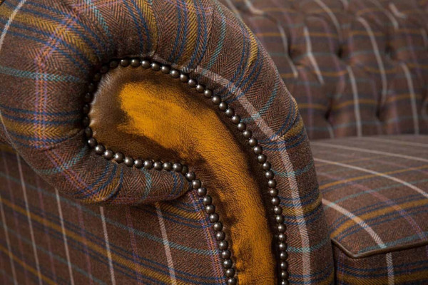 Chesterfield 3 miejsce do siedzenia Kanapa Podkładka Włókienniczy Kanapy Sofa do Salonu Nowość