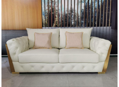 Design Two Seater Lounge Meble 2 miejsce do siedzenia Sofa Couch Podkładka Club Sofas Couches