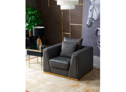 Designerskie meble do salonu Fotel jednoosobowa Podkładka sofa kanapa telewizyjna Nowość