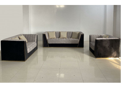 Design Sofy Meble tapicerowane Sofy Modern Luxury elegancki zestaw wypoczynkowy 3+2+1 miejsce do siedzenia