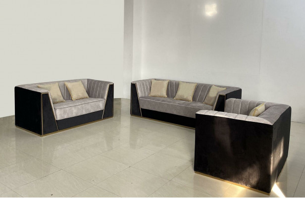 Design Sofy Meble tapicerowane Sofy Modern Luxury elegancki zestaw wypoczynkowy 3+2+1 miejsce do siedzenia