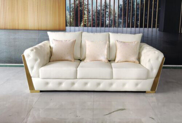 Sofa trzyosobowa Meble Meble Chesterfield Medusa Luksusowe meble
