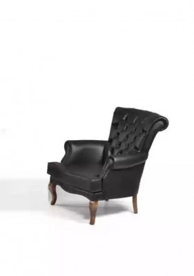 Zestaw sofowy Black Chesterfield Kompletny zestaw mebli biurowych Modern Meble