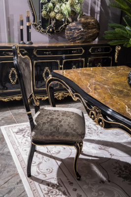 Design Stół obiadowy Luksusowe stoły do ​​jadalni Klasyczne stoły Barokowe Tabela jadalnia