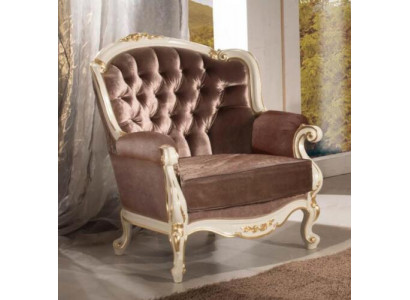 Fotel 1 miejsce siedzące Włókienniczy Lounge Luxury Club Podkładka miejsce siedzące New Fotel Design CouchWill