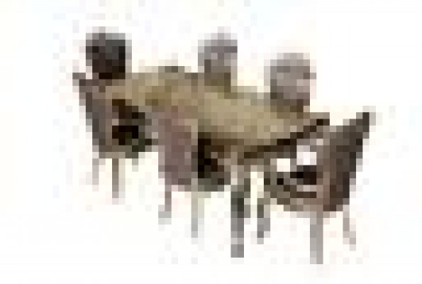 Klasyczny Stół obiadowy Tabela Barokowe stoły do ​​jadalni Stół drewniany 208x108 cm