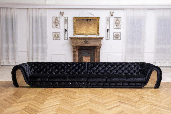 Sofy 6 miejsce do siedzenia Włókienniczy Big Xxl Salon Materiał Nowa Sofa Kanapa Tapicerka Meble