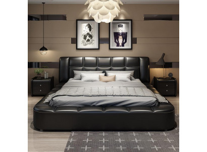 Luxur Łóżko tapicerowane design bed Włókienniczy łóżka Podwójne łóżko Łóżko małżeńskie design