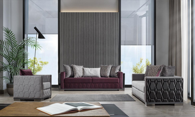 Luksusowy zestaw sofowy 3+3+1 miejsce do siedzenia Grupa Sofa miejsce do siedzenia Sofy do salonu