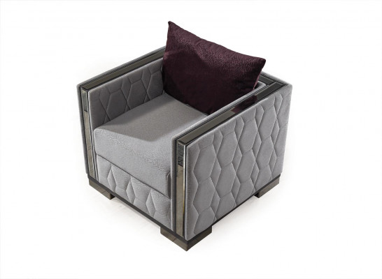 Fotel Meble Jednomiejscowe Sofa do Salonu Sofa Relaks Lustro Elementy