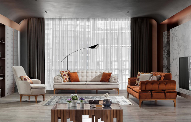 Fotel 1 Siedziba Włókienniczy Lounge Luksusowy Nowy Fotel Design Fotel Nowoczesny Nowy