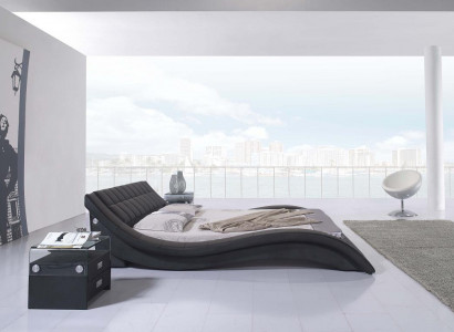 łóżko podwójne małżeństwo sen Pokój luksusowe designerskie Łóżko 180x200 Skóra Hotel