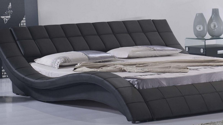 łóżko podwójne małżeństwo sen Pokój luksusowe designerskie Łóżko 180x200 Skóra Hotel