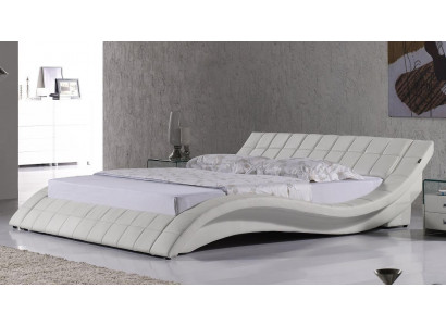 łóżko Małżeństwo 180x200cm Spanie Pokój Skóra Podwójne łóżko Podkładka Design