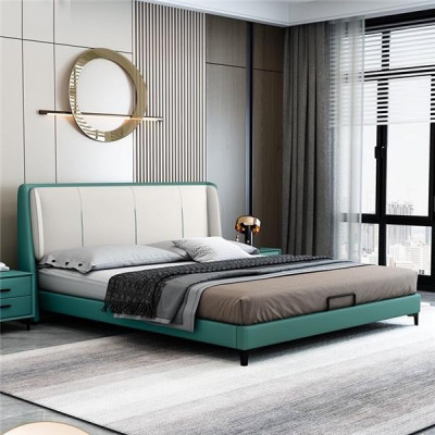 łóżko Włókiennicze Hotel Luxury Podkładka Materiał Siedziba Włochy Designer Łóżko Sypialnia