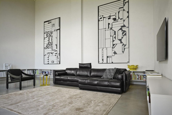 Narożnikowa kanapa Nowoczesna sofa w kształcie litery L Narożnikowa kanapa Prianera Sofa do salonu Narożnikowa kanapa Podkładka