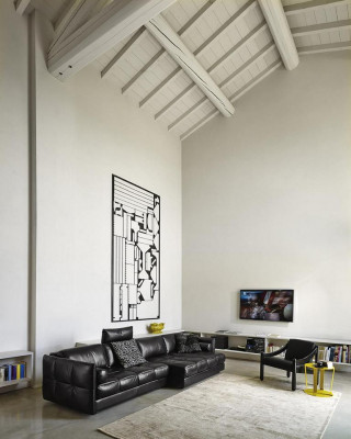 Narożnikowa kanapa Nowoczesna sofa w kształcie litery L Narożnikowa kanapa Prianera Sofa do salonu Narożnikowa kanapa Podkładka