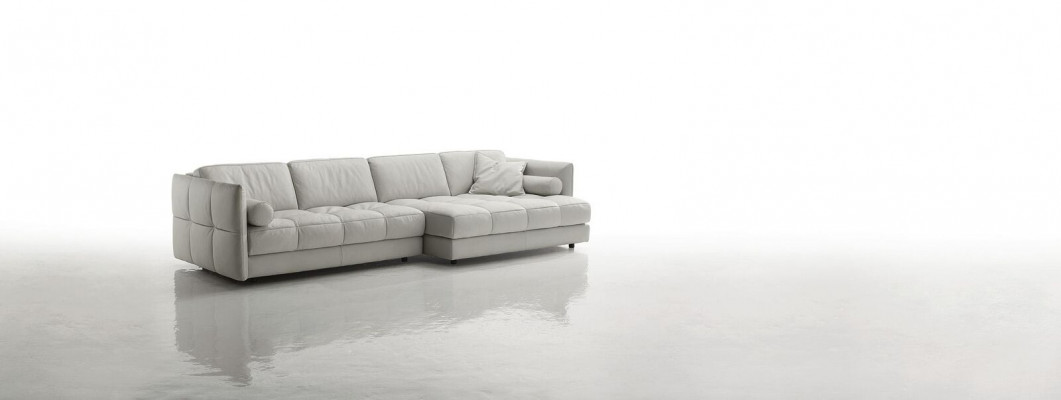 Żywy krajobraz Narożnikowa kanapa L-Shape Meble Luxury Biały Modern Sofa