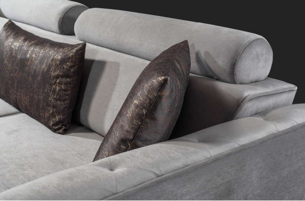 Zestaw sofowy 3+3+1 miejsce do siedzenia Ustawić Design Sofy Sofa Kanapa Podkładka Siedziba Kanapa