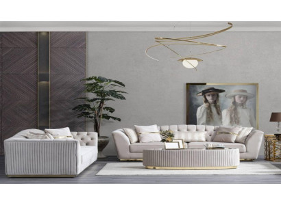 Luksusowy Zestaw sofowy 3+3 miejsce do siedzenia Ustawić Sofa Sofy Siedziba Grupa Living Room Couch