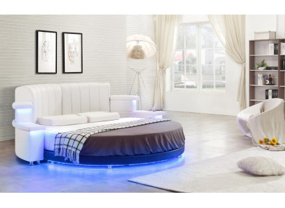 Okrągłe Łóżko Meble Modern Luxury rama łóżka 200x200 Okrągłe