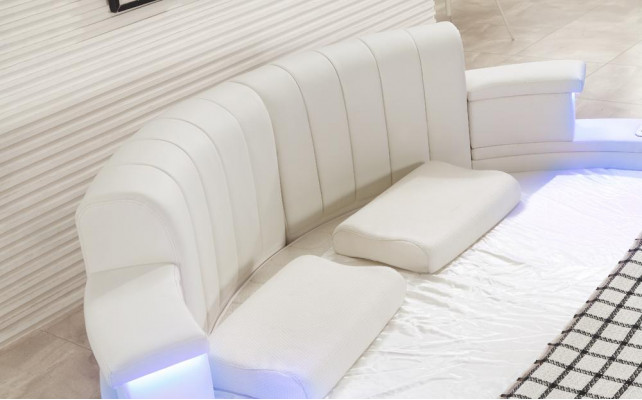 Okrągłe Łóżko Meble Modern Luxury rama łóżka 200x200 Okrągłe