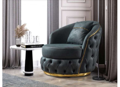 Fotel Chesterfield Siedziba Barokowy Rokoko Design Nowoczesny Salon Podkładka Tron