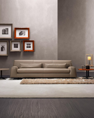 Zestaw sofowy Couch Podkładka Sofa skórzana Prianera Italian Meble Sofa