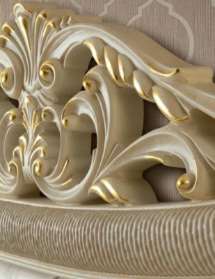 Łóżko Podkładka Design Łóżko podwójne Sypialnia Drewno Chesterfield Rama Łóżka Nowe