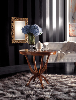 Stoły kawowe do salonu Okrągły stolik kawowy Luksusowa designerska kanapa Tabela Nowość