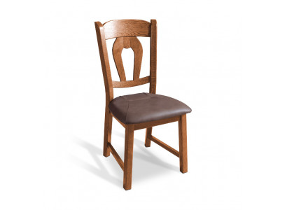 Zestaw 10x Solidne drewno Fotel krzesło do jadalni Skóra Podkładka krzesło Gastro jadalnia