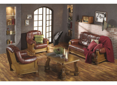 Classic Ustawić 3+2+1 miejsce do siedzenia Zestaw sofowy Sofa Sofa 100% Skóra Sofa Podkładka
